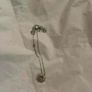 Swarovski necklace and ring